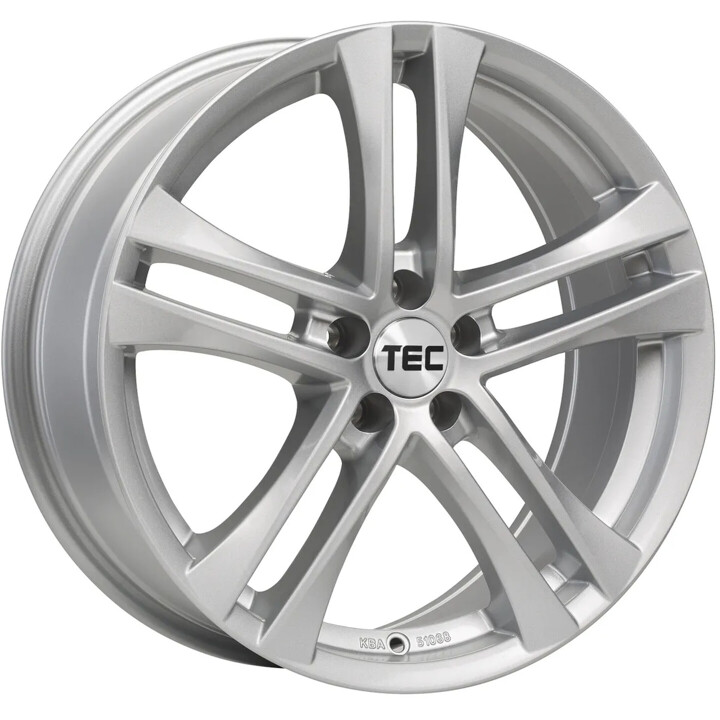 TEC Speedwheels - AS4 brillant-silber 7.5x17 ET45 - LK5/114.3 ML72.5 | ROUGHBULL RACING