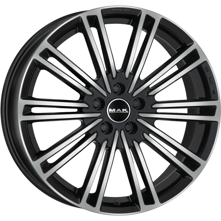 Mak - York black mirror 8x18 ET41 - LK5/120 ML72.6 | ROUGHBULL RACING