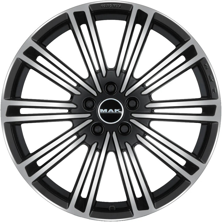 Mak - York black mirror 8x19 ET42 - LK5/108 ML63.4 | ROUGHBULL RACING