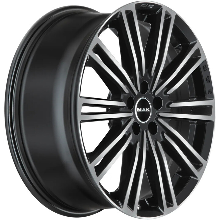 Mak - York black mirror 8x18 ET41 - LK5/120 ML72.6 | ROUGHBULL RACING