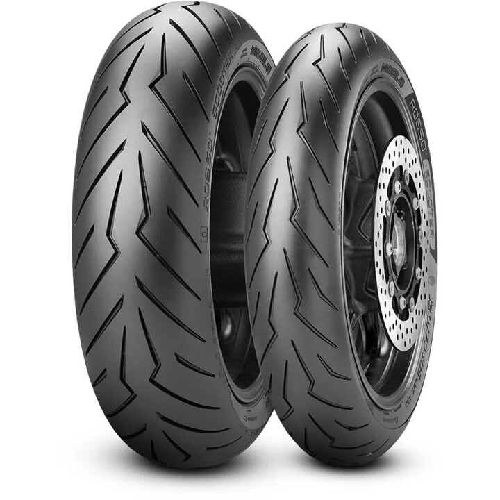 Pirelli - Diablo Rosso Scooter - 120/70R15 56 S | ROUGHBULL RACING