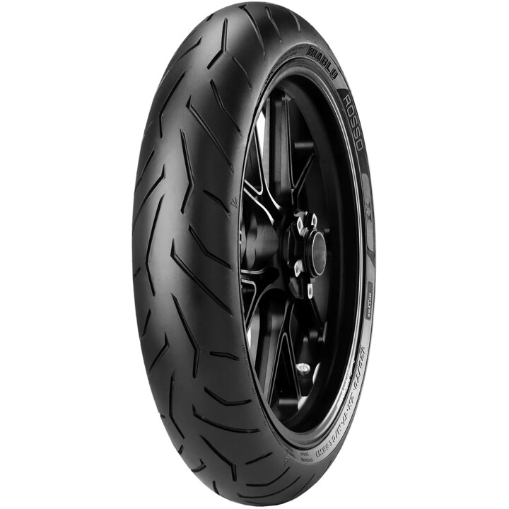 Pirelli - Diablo Rosso II (D) - 120/70R17 58 W | ROUGHBULL RACING