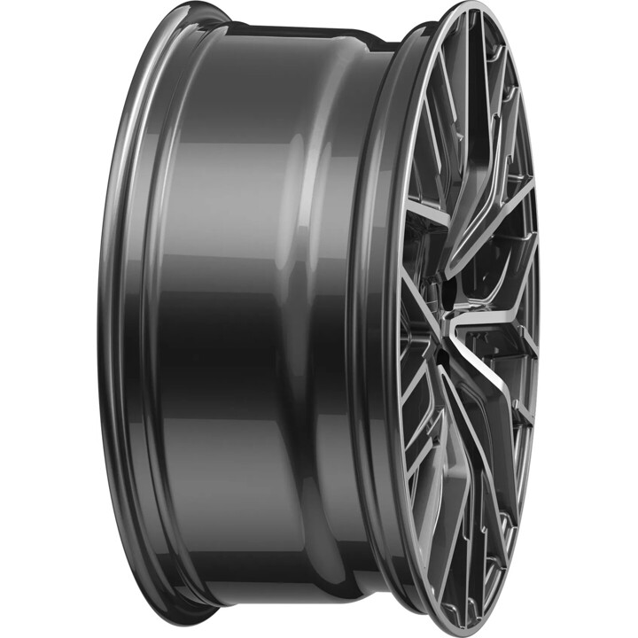 2DRV - WH37 dark gunmetal poliert 8x18 ET40 - LK5/112 ML66.6 | ROUGHBULL RACING